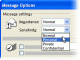 Outlook 2003 Plugin Message Sensitivity