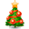 Golden Christmas Tree Windows 7