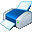 Blue Icon Library Windows 7