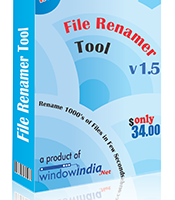 File Renamer Tool screenshot