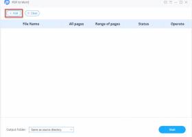 PDF to Word screenshot
