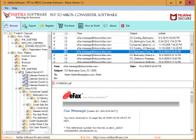 Vartika PST to MBOX Converter Software screenshot