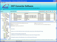 Exchange OST to PST Converter screenshot