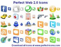 Perfect Web 2.0 Icons screenshot