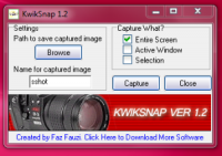 KwikSnap screenshot