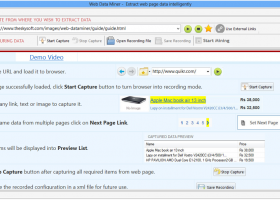 Web Data Miner screenshot