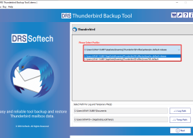 MigrateEmails Thunderbird Backup Tool screenshot