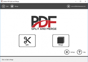 Softdiv PDF Split and Merge screenshot