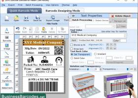Healthcare Barcode Scanner Software screenshot