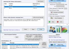 Mobile SMS Applications screenshot