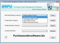 Purchase Order for Multi User screenshot