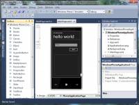 Windows Phone Developer Tools screenshot