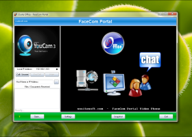SSuite FaceCom Portal screenshot