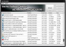 Soft4Boost Any Uninstaller screenshot