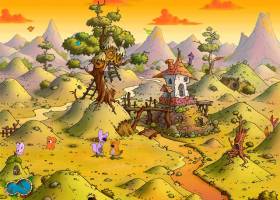 Downyhood World Screensaver screenshot