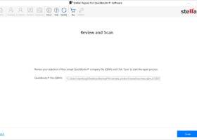 Stellar Repair for QuickBooks® Software screenshot