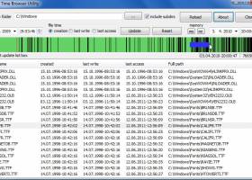 File Time Browser screenshot