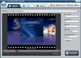 Free Flash to HTML5 Converter screenshot