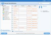 iPhone iPod iPad Data Recovery screenshot