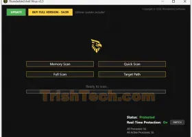 Thunderbird Anti Virus Free Scanner screenshot