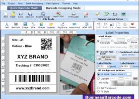 Retail Barcode Labels Software screenshot