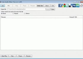 Cute Audio Mixer screenshot