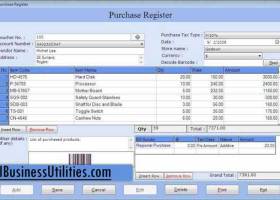 Business Accounting Utilities screenshot