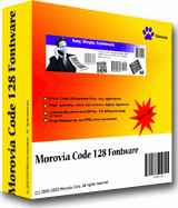 Code 128 Fonts screenshot