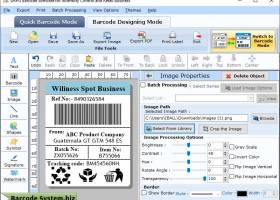 Inventory Barcodes Designing Tool screenshot
