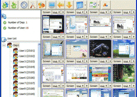 LAN Employee Monitor screenshot