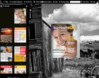 Flash flip book theme of Old House screenshot