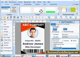 ID Cards Designer Software screenshot