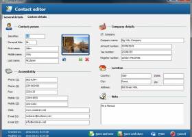 Free Address Book - Contact management screenshot