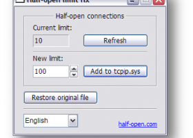 Half-Open Limit Fix screenshot