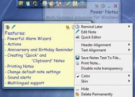 Power Notes screenshot