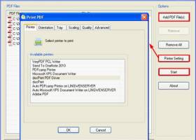 Batch PDF Print Organizer screenshot