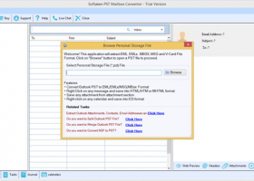 Outlook PST to MSG Converter screenshot