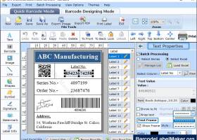 Barcode Maker Software screenshot