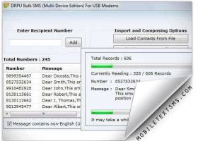 Text SMS Software screenshot
