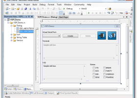 Virtual Serial Port Control screenshot