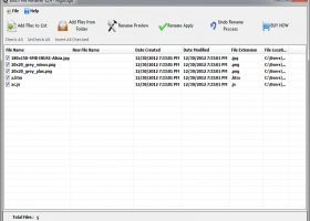 Batch File Renamer screenshot