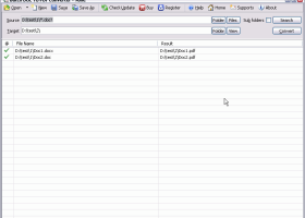 Batch Word to PDF Converter screenshot