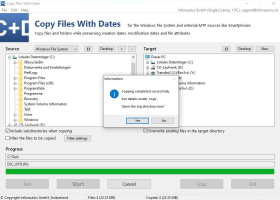 Copy Files With Dates screenshot