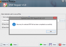 SysInfoTools PDF Repair screenshot