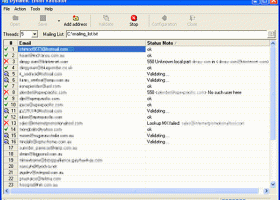 Dynamic Email Validator screenshot