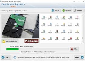 NTFS Partition Recovery screenshot
