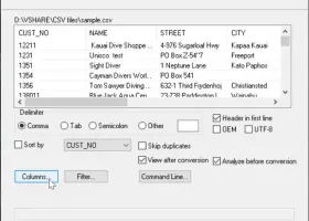 Advanced CSV Converter screenshot