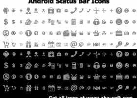Android Status Bar Icons screenshot