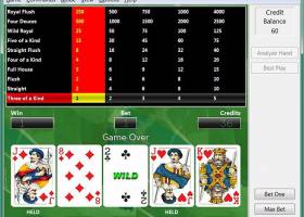 BVS Video Poker screenshot