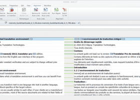 memoQ screenshot